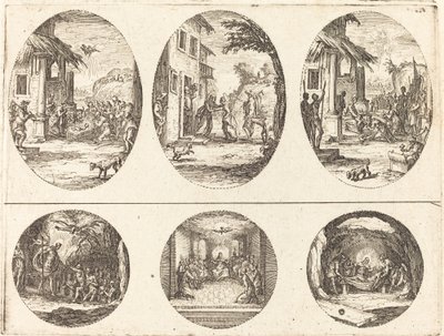 Tajemnice Męki Pańskiej, c. 1631. autorstwa Jacques Callot