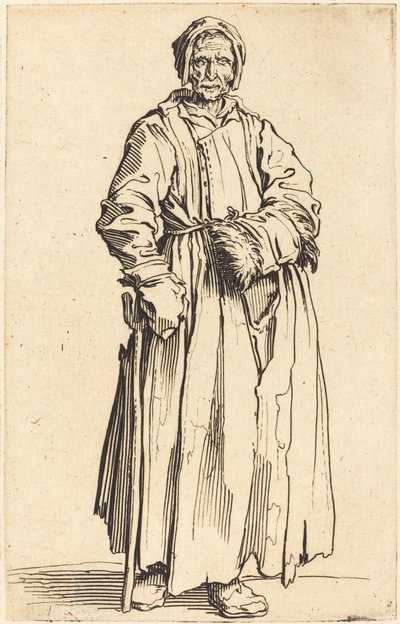 Jednooka kobieta autorstwa Jacques Callot