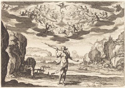 Pandora autorstwa Jacques Callot
