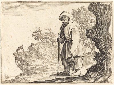 Chłop z workiem autorstwa Jacques Callot