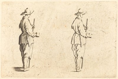 Chłop z kielichem, ok. godz. 1622. autorstwa Jacques Callot