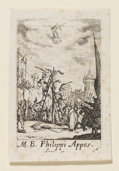 Apostoł Filip (Philippi Appos.) autorstwa Jacques Callot
