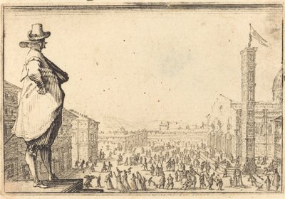 Piazza del Duomo, Florencja autorstwa Jacques Callot