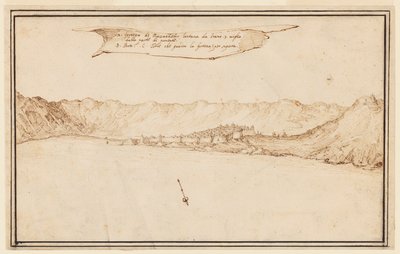 Planometryczny widok Mazachebir autorstwa Jacques Callot