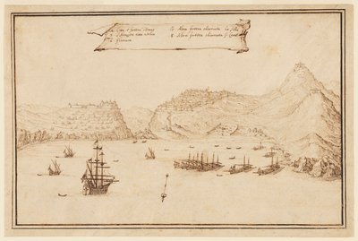 Planometryczny widok Oranu, Algieria autorstwa Jacques Callot