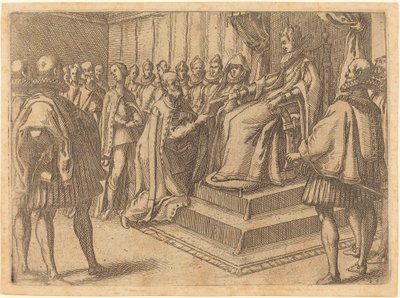 Przyjęcie Posła Polski, 1612. autorstwa Jacques Callot