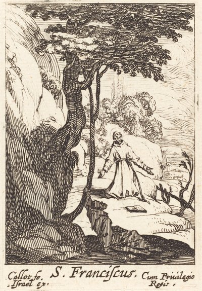 Św. 1632. autorstwa Jacques Callot