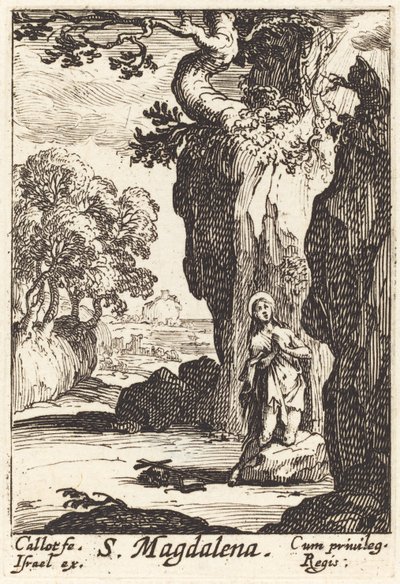 Św. Maria Magdalena autorstwa Jacques Callot