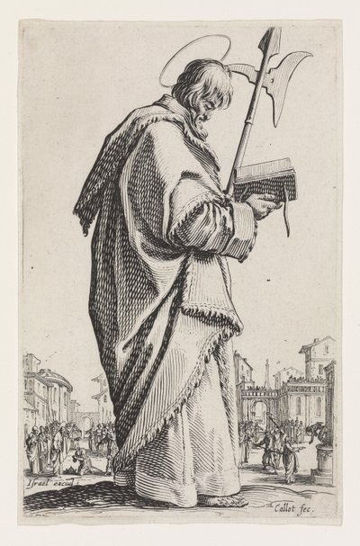 Św. Maciej z Wielkich Apostołów, 1631 autorstwa Jacques Callot