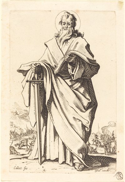 Święty Paul autorstwa Jacques Callot