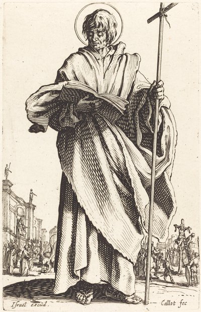 Św. Filip autorstwa Jacques Callot
