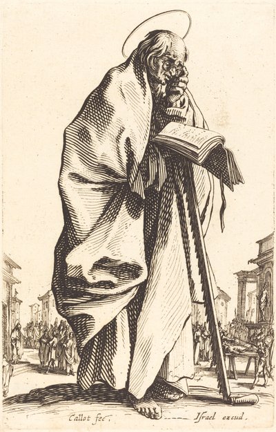 Św. Szymon autorstwa Jacques Callot