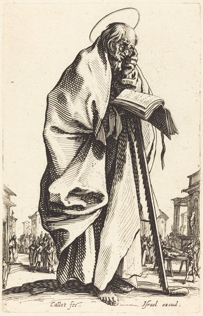 Saint Simon autorstwa Jacques Callot