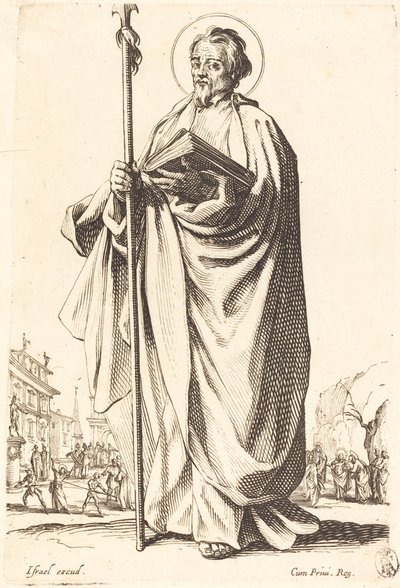 Święty Tomasz autorstwa Jacques Callot