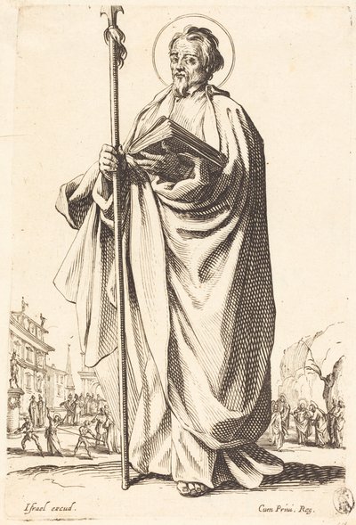 Święty Tomasz autorstwa Jacques Callot