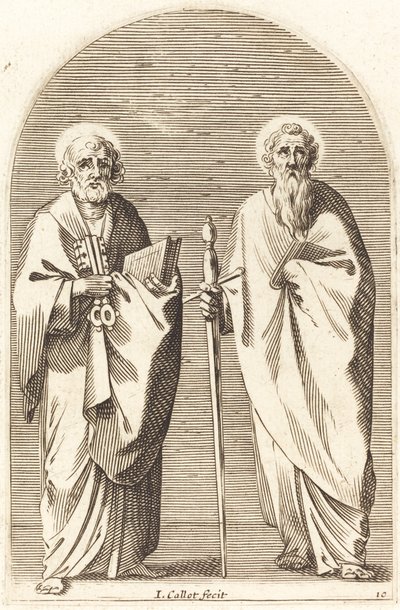 Święci Piotr i Paweł autorstwa Jacques Callot