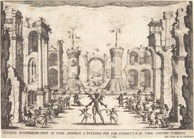 Drugie intermezzo autorstwa Jacques Callot
