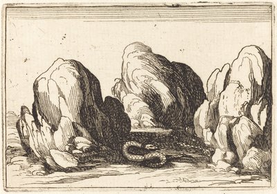 Wąż, 1628. autorstwa Jacques Callot