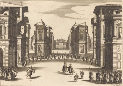 Soliman, Akt III, autorstwa Jacques Callot