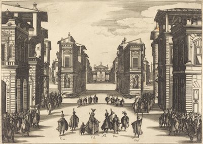 Sulejman, Akt IV autorstwa Jacques Callot