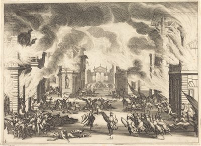 Sulejman, Akt V autorstwa Jacques Callot