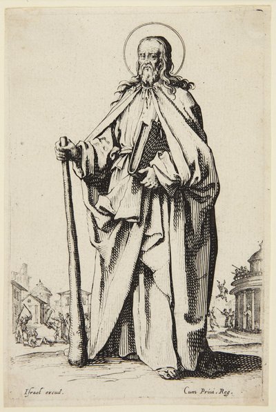Święty Jakub Mniejszy autorstwa Jacques Callot