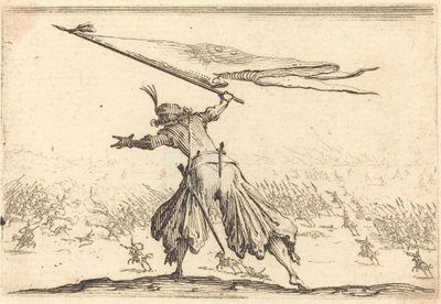 Standardowy okaziciel autorstwa Jacques Callot