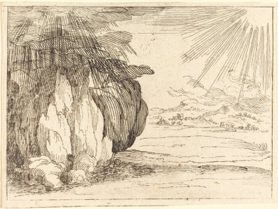 Słońce i deszcz. autorstwa Jacques Callot