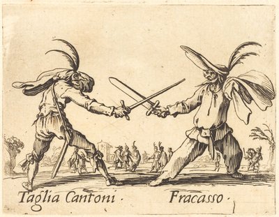 Taglia Cantoni i Fracasso, ok. 1930 1622. autorstwa Jacques Callot