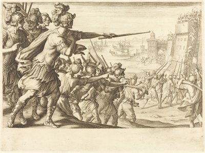 Zabieranie kości autorstwa Jacques Callot