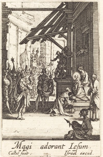 Pokłon Trzech Króli autorstwa Jacques Callot