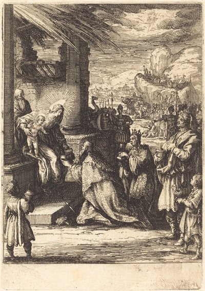 Pokłon Trzech Króli autorstwa Jacques Callot