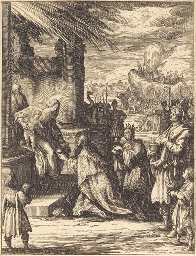 Pokłon Trzech Króli autorstwa Jacques Callot