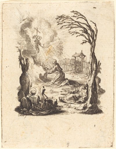Agonia w ogrodzie autorstwa Jacques Callot
