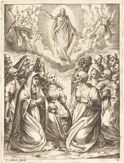 Wniebowstąpienie autorstwa Jacques Callot
