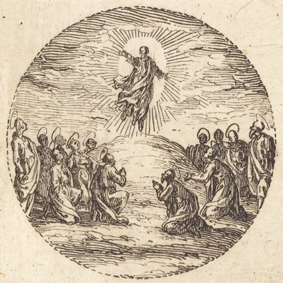 Wniebowstąpienie, c. 1631. autorstwa Jacques Callot