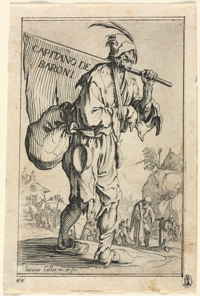 Żebracy autorstwa Jacques Callot