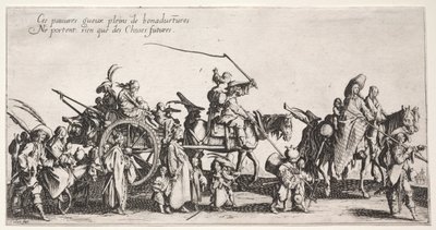 Czesi autorstwa Jacques Callot