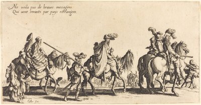 Marsz Bohemians: The Vanguard autorstwa Jacques Callot
