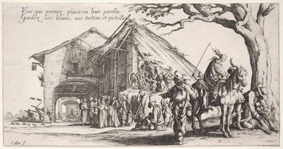 Bohemians: miejsce zatrzymania: wróżka autorstwa Jacques Callot