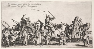 Czesi, ok. 1621-1625. autorstwa Jacques Callot