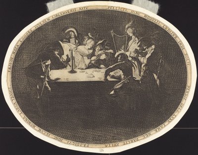 Gracze w karty autorstwa Jacques Callot