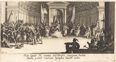 Skazanie na śmierć autorstwa Jacques Callot