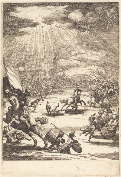Nawrócenie św. Pawła autorstwa Jacques Callot