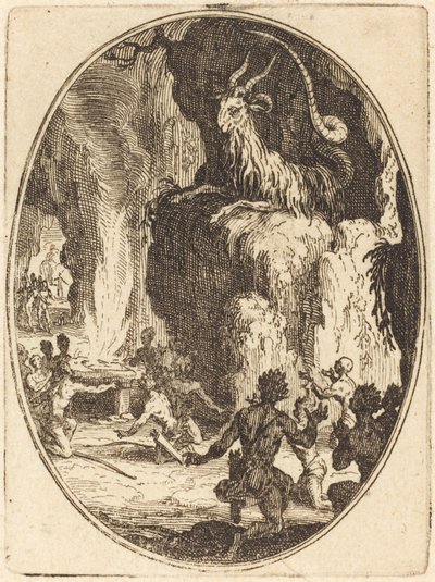 Kult Demona autorstwa Jacques Callot