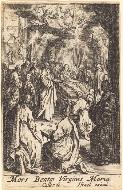 Śmierć Dziewicy autorstwa Jacques Callot