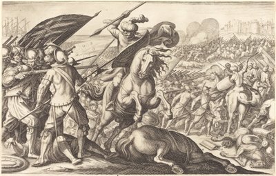 Klęska kawalerii tureckiej autorstwa Jacques Callot
