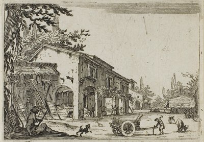 Fabryka, z filmu Kaprysy autorstwa Jacques Callot