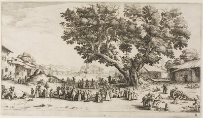 Targi w Gondreville autorstwa Jacques Callot