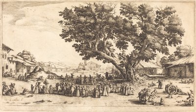 Targi w Xeuilley autorstwa Jacques Callot